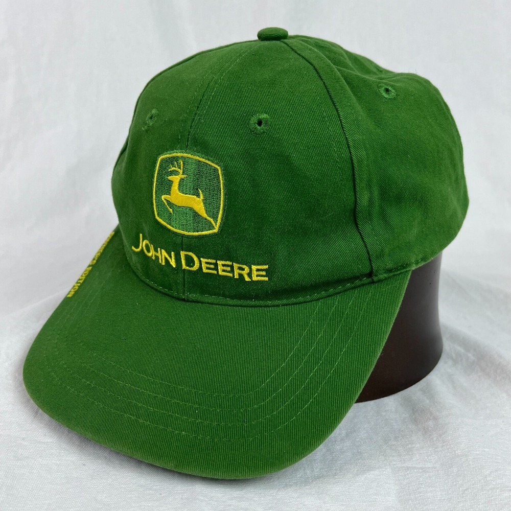 Vintage John Deere‎ Owner's Edition Green Embroidered Adjustable Strapback Hat